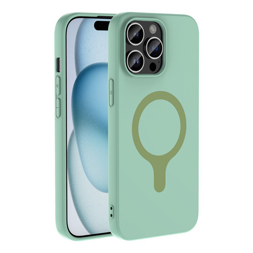 iPhone 14 Pro Max Kılıf Pastel Renkli MagSafe Kamera Yükseltili Silikon Maks
