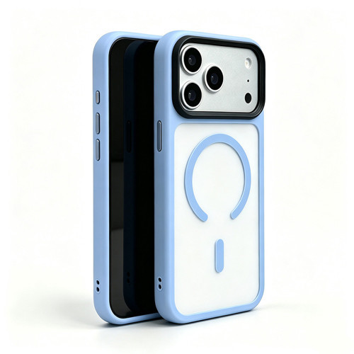 iPhone 18 Pro Kılıf MagSafe Destekli Kamera Yükseltili Mat Parmak İzi Tutmayan Silikon Maks