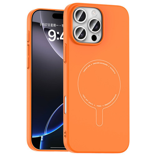 iPhone 16 Pro Kılıf Ultra İnce Sert Hafif MagSafe Kamera Korumalı Maks