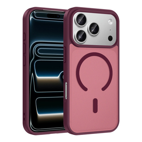 iPhone 18 Pro Kılıf MagSafe Kamera Korumalı Mat Parmak İzi Tutmayan Maks