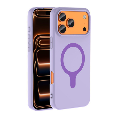 iPhone 18 Pro Max Kılıf Pastel Renkli MagSafe Kamera Yükseltili Silikon Maks