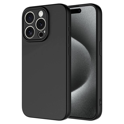 iPhone 15 Pro Kılıf Yumuşak Silikon Kamera Korumalı Lansman Maks