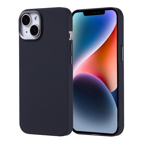 iPhone 13 Kılıf Ultra İnce Magsafe Karbon Fiber Görünümlü İnce Hafif Maks