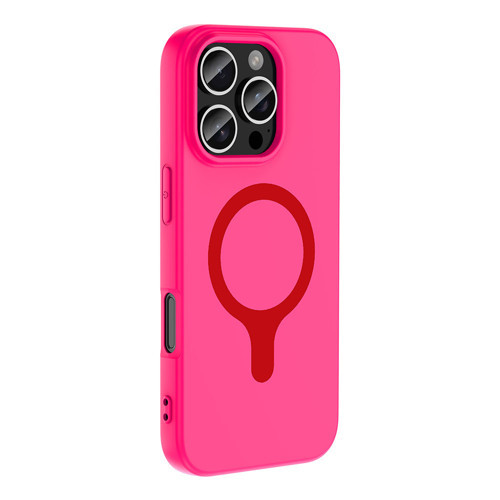 iPhone 16 Pro Kılıf Pastel Renkli MagSafe Kamera Yükseltili Silikon Maks