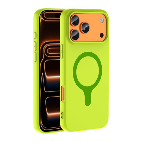 iPhone 18 Pro Max Kılıf Pastel Renkli MagSafe Kamera Yükseltili Silikon Maks