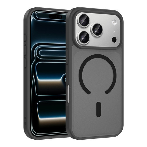 iPhone 18 Pro Kılıf MagSafe Kamera Korumalı Mat Parmak İzi Tutmayan Maks