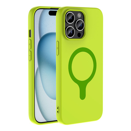iPhone 14 Pro Max Kılıf Pastel Renkli MagSafe Kamera Yükseltili Silikon Maks