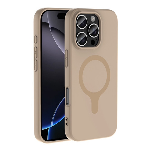 iPhone 16 Pro Kılıf Pastel Renkli MagSafe Kamera Yükseltili Silikon Maks