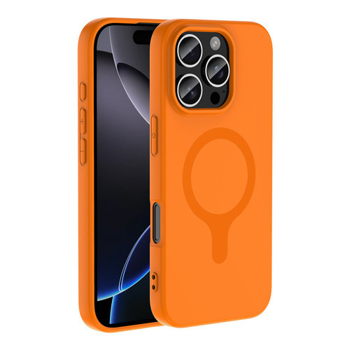 iPhone 16 Pro Kılıf Pastel Renkli MagSafe Kamera Yükseltili Silikon Maks