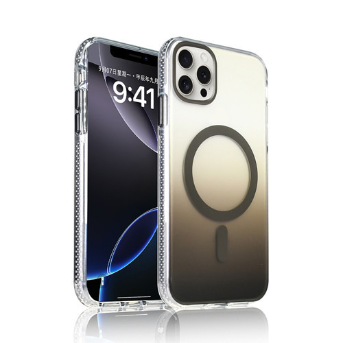 iPhone 16 Pro Kılıf Renk Geçişli MagSafe Kamera Yükseltili Silikon Maks