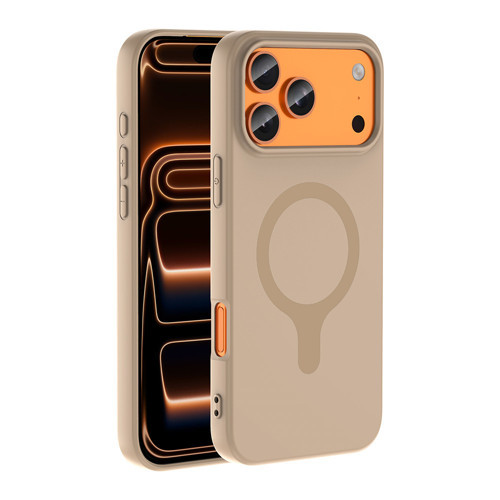iPhone 18 Pro Max Kılıf Pastel Renkli MagSafe Kamera Yükseltili Silikon Maks