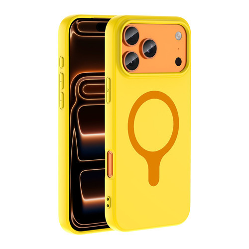 iPhone 18 Pro Max Kılıf Pastel Renkli MagSafe Kamera Yükseltili Silikon Maks