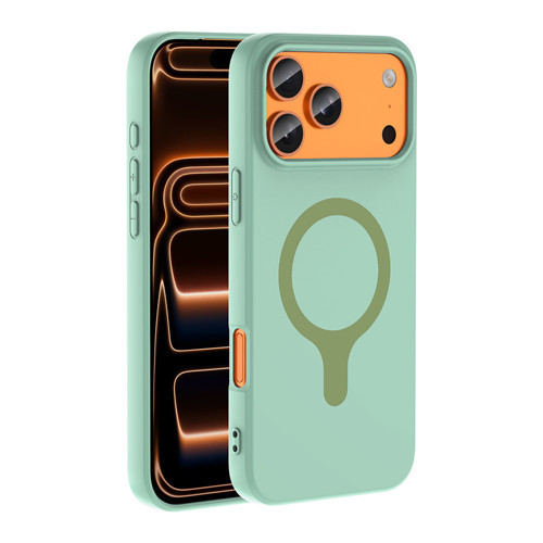 iPhone 18 Pro Max Kılıf Pastel Renkli MagSafe Kamera Yükseltili Silikon Maks