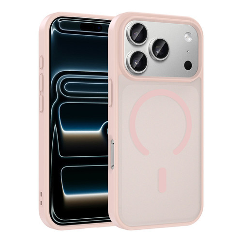 iPhone 18 Pro Kılıf MagSafe Kamera Korumalı Mat Parmak İzi Tutmayan Maks