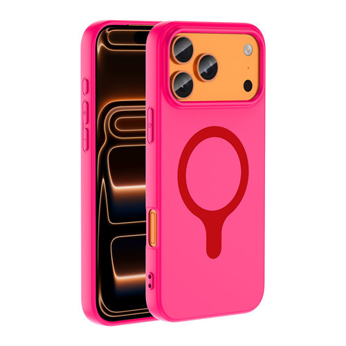 iPhone 18 Pro Max Kılıf Pastel Renkli MagSafe Kamera Yükseltili Silikon Maks