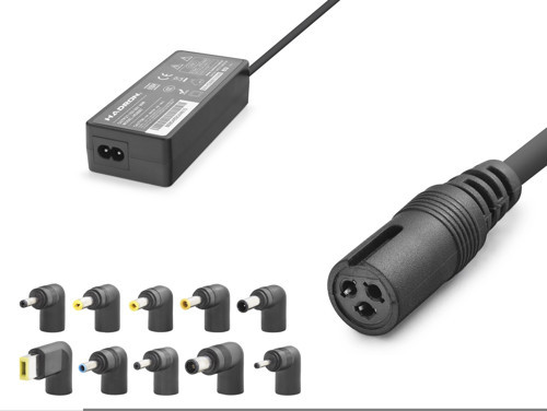 15-24V 90W Universal Laptop Adaptörü - 10 Farklı Uç - Tüm Markalarla Uyumlu - Siyah HD8887