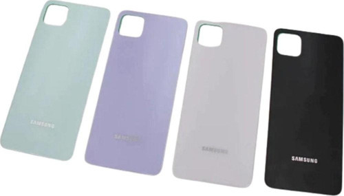 Samsung Galaxy A22 Uyumlu Arka Kapak Pil Batarya Kapağı A225F Mor