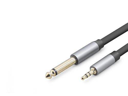 3.5Mm To 6.35Mm Gitar Kablosu 3 M - Siyah HDX1080