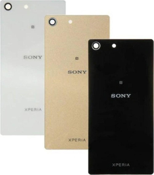 Sony Xperia M5 Arka Kapak Pil Kapağı Siyah
