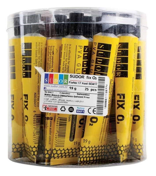 Fix Su Bazlı Sıvı Yapıştırıcı No:7 19 gr 25'li Paket