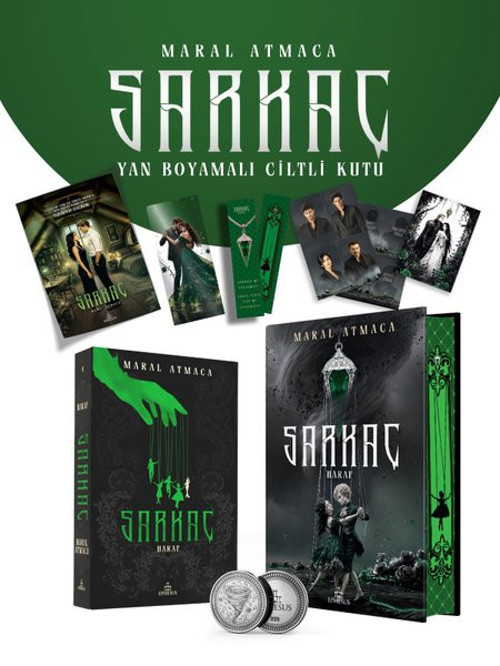 Sarkaç Cilt 4 - Haraf - Tek Kitaplık Kutu Yan Boyamalı