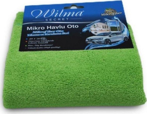 Mikrofiber Havlu- Büyük Boy 50 X 70 Cm- Yeşil