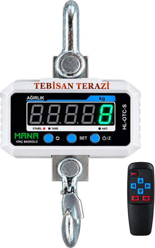 VİNÇ BASKÜL 5TON 500GR TARTIM OTC-S