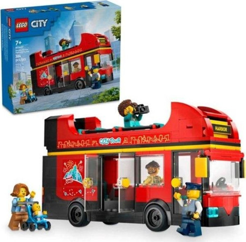 City Kırmızı Çift Katlı Gezi Otobüsü 60407