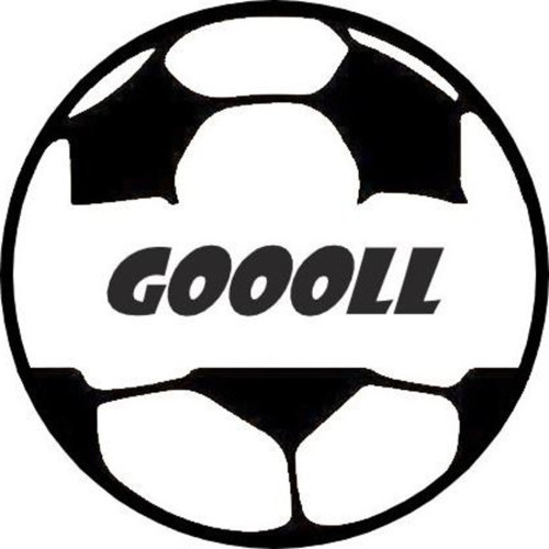 Goooll Futbol Topu Sticker (Oto-Motor-Laptop-Duvar-Dekor) 10 x 10 cm
