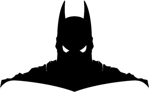 Batman Tasarım Sticker (Oto-Motor-Laptop-Duvar-Dekor) 10 x 8 cm