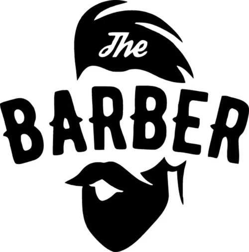 The Barber Sticker (Oto-Motor-Laptop-Duvar-Dekor) 10 x 10 cm