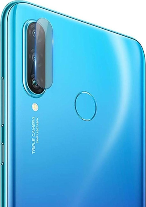 Huawei P30 Lite Kamera Lens Koruyucu Nano Cam Şeffaf Tam Kaplama