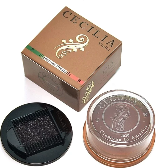 Cecilia (andrea) Signature Formula Spreader/reçine Yayıcı Aparatlı Keman Reçinesi Csfv