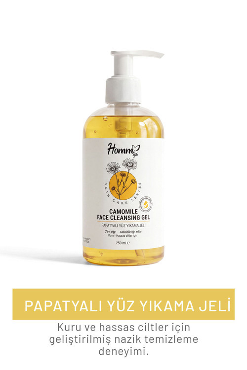 Papatya Özlü Kuru Ve Hassas Ciltler İçin Yüz Yıkama Jeli 250 Ml