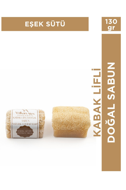 Eşek Sütü Kabak Lifli Doğal Sabun 130 g