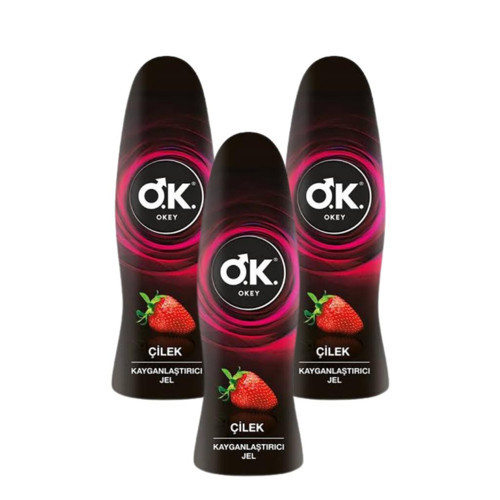 Kayganlaştırıcı Jel Çilek 50ml x3