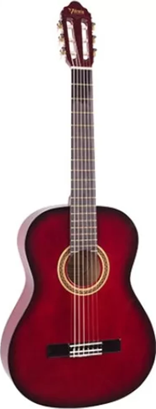Valencıa Vc103trds Klasik Gitar Sap Çelikli 3/4 Kırmızı Sunburst
