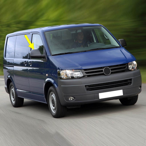 VW Transporter T6 2010-2015 Sağ Dış Ayna Üst Kapağı Siyah 7E1857528F