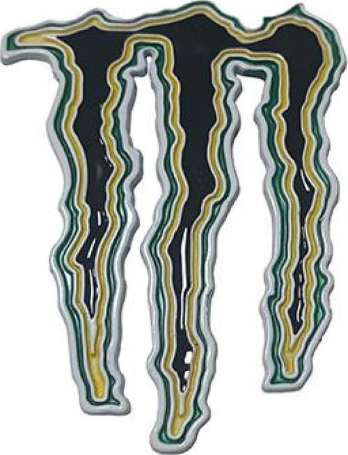 Monster Energy Yapıştırma Siyah Bagaj Ve Çamurluk Logosu