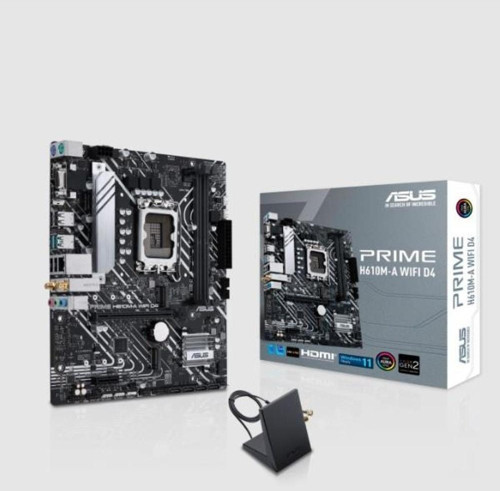 Prıme H610M-A Wıfı D4 Ddr4 Hdmı-Dp Pcıe 4.0 1700P Matx