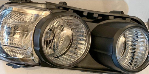 Aveo T300 Uyumlu Far Sağ Siyah Halkalı