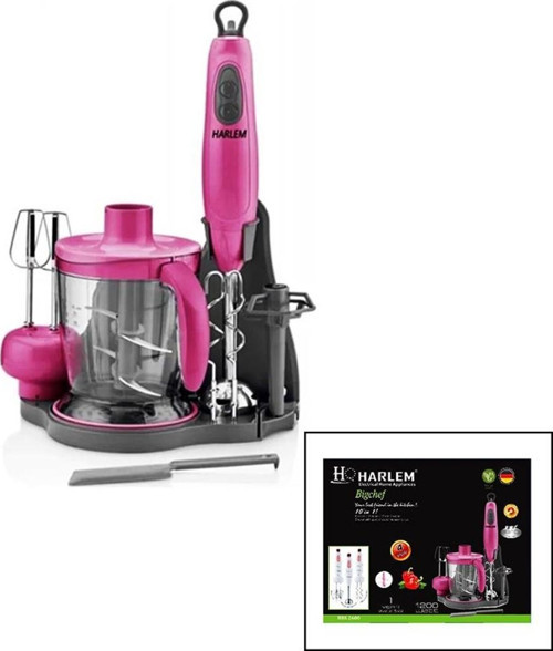 Hbs-2600 Group Gr-2600 Bigchef 10In1 Blender Set 1200W Doğrayıcı - Mikser Yoğurucu - Karıştırıcı (2818)