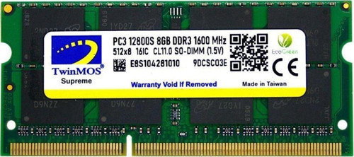 8 Gb Ddr3 1600 1.5 Nb Mdd38Gb1600N