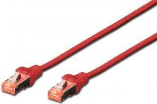DK-1644-020/R Digitus Cat.6 Patch Kablo, S-FTP, Halogenfree, AWG 27/7, 2 metre, Kırmızı Renk