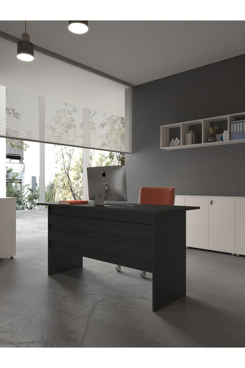 Karnaval Ofis Masası - OFİS-1-4-4-120X75 Beyaz - Antrasit