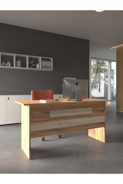 Karnaval Ofis Masası - OFİS-8-6-8-180X75 Beyaz - Travelter