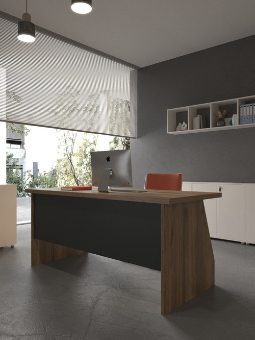 Karnaval Ofis Masası - OFİS-2-2-4-120X90 Beyaz - Antrasit