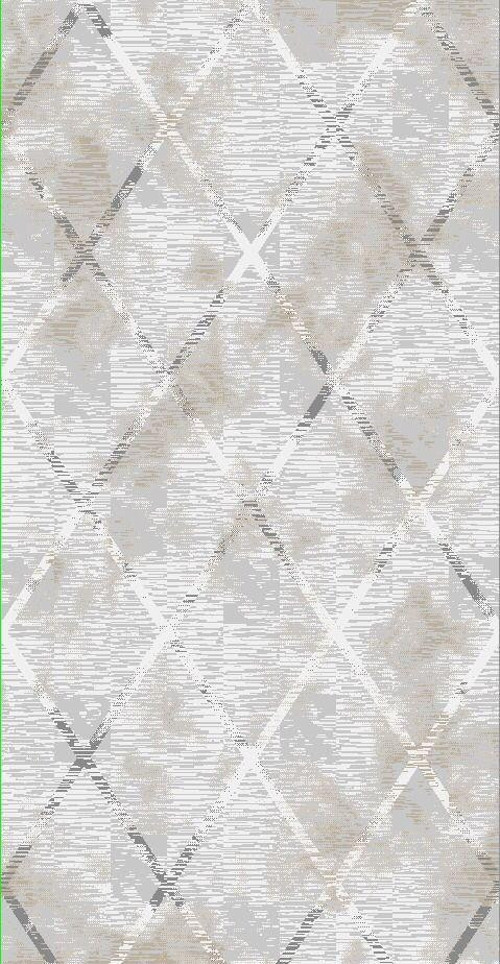 Diamond Halı 25015A 19602 ANTRASİT Model 200*280 Polip Leke Tutmaz Modern Çizgi