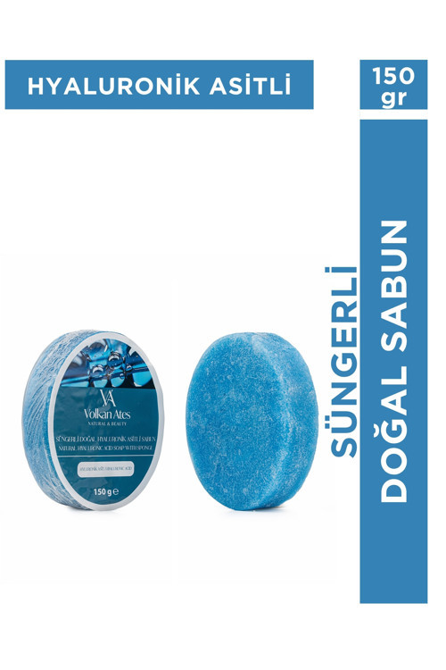 Hyaluronik Asit Süngerli Doğal Sabun 150 gr