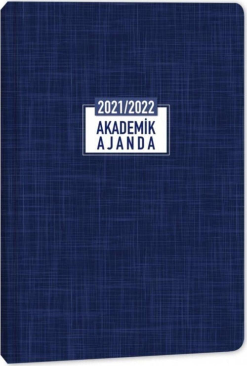 2021-2022 17X24 Cm Ciltli Akademik Ajanda Denim